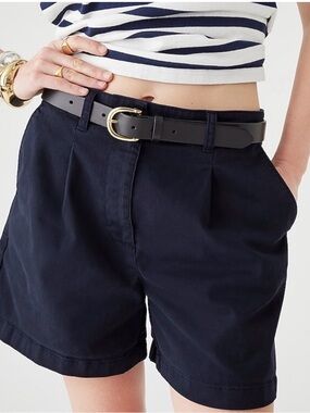 J. Crew Pleated Capeside Chino Shorts